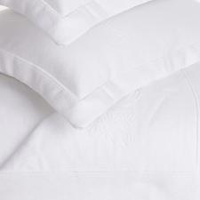 Colcha Portuguesa com Porta-Travesseiro Queen 100% Algod�o Trussardi Pitti 260x280cm Branco