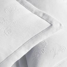 Colcha Portuguesa com Porta-Travesseiro Queen 100% Algod�o Trussardi Pitti 260x280cm Branco