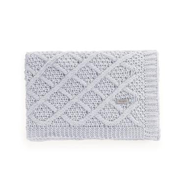 Peseira de Tricot 100% Algod�o Trussardi Donato 80x220cm Branco