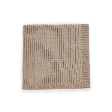 Peseira em algod�o Trussardi Giotto 80x220cm branco e nocciola