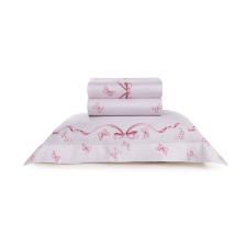 Jogo de cama em algod�o cetim 300 fios Trussardi Ballerina solteiro 170x280cm