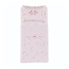 Jogo de cama em algod�o cetim 300 fios Trussardi Ballerina solteiro 170x280cm