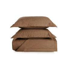 Colcha com Porta-Travesseiro Casal 100% Algod�o Eg�pcio Trussardi Novara Vecchio