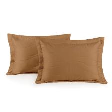 Jogo 2 Porta-Travesseiros Trussardi Novara 300 Fios Algod�o Eg�pcio 50x70cm Vecchio