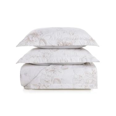 Colcha com Porta Travesseiros King 310x280cm Algod�o Eg�pcio Trussardi Madonnari