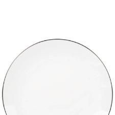 Jogo de pratos rasos em porcelana L'Hermitage Legacy Silver 27cm 6 pe�as branco