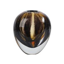 Vaso murano em vidro L'Hermitage Espiral 12,5x8,5x14cm �mbar