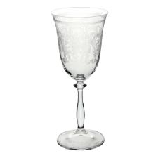 Jogo de ta�as para �gua cristal ecol�gico Bohemia Angela 350ml 6 pe�as Incolor