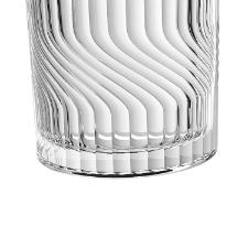 Jogo de copos baixos em cristal L'Hermitage Dunas 340ml 6 pe�as