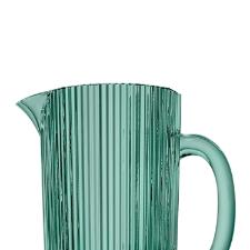 Jarra em Cristal Ecol�gico L'Hermitage Cameratta 1,3L 20,2cm Verde