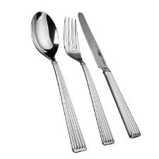 Faqueiro em a�o inox Fracalanza Madrid 101 pe�as serve 12 pessoas