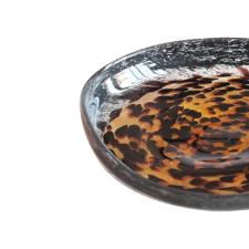 Centro de mesa em vidro L'Hermitage Murano 12x28cm dourado