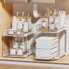 Organizador multiuso em 2 n�veis Fackelmann 23,5x21,3x32cm FK-10012