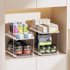 Organizador multiuso em 2 n�veis Fackelmann 23,5x21,3x32cm FK-10012