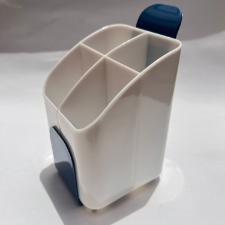 Escorredor de talheres em pl�stico Fackelmann Elemental azul e branco