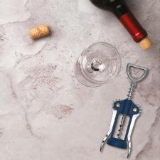 Saca-rolhas de a�o inox Fackelmann Elemental ?17x5,5cm azul