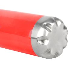 Garrafa de a�o inox e pl�stico Hudson 700ml Vermelha