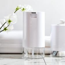 Porta sabonete l�quido de pl�stico Hudson Oria 360ml Branco