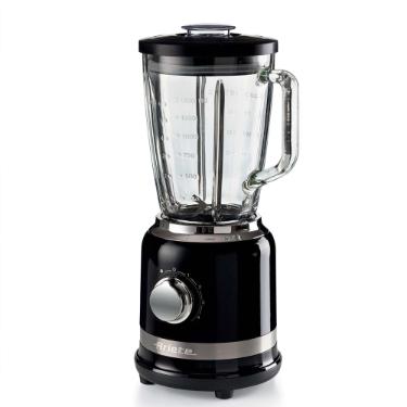 Liquidificador com copo de vidro Ariete 585 Moderna 1,5 litro 4 velocidades preto 1000w 220v