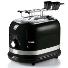 Torradeira el�trica Ariete 149 Moderna 6 n�veis de tostagem preta 750w 220v