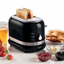 Torradeira el�trica Ariete 149 Moderna 6 n�veis de tostagem preta 750w 220v