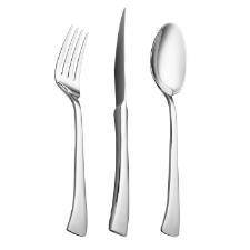 Faqueiro em A�o Inox Wolff Berna 101 Pe�as com Caixa Litografada: Completo e Elegante para 12 Pessoas