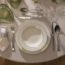 Faqueiro em A�o Inox Wolff Berna 101 Pe�as com Caixa Litografada: Completo e Elegante para 12 Pessoas