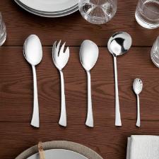 Faqueiro em A�o Inox Wolff Berna 101 Pe�as com Caixa Litografada: Completo e Elegante para 12 Pessoas