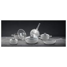 Jogo de panelas em alum�nio Bialetti Petravera 10 pe�as cinza