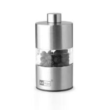 Jogo de moedores de pimenta e sal em inox e acr�lico AdHoc Minimill 6,2cm 2 pe�as prata