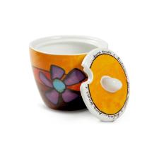 A�ucareiro em porcelana Egan Frane Amore Fantasia 200ml colorido