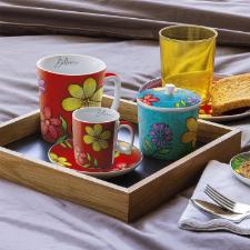 A�ucareiro em porcelana Egan Italy Bellamore 240ml azul