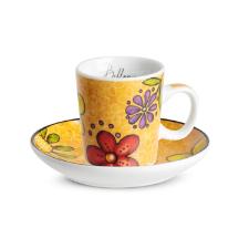 Jogo de x�caras com pires Egan Italy Bellamore amarelo 100ml 2 pe�as