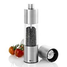 Moedor de pimenta e sal em inox e acr�lico AdHoc Classic 18cm prata