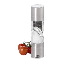 Moedor de pimenta e sal em inox e acr�lico AdHoc Duomill 15cm prata