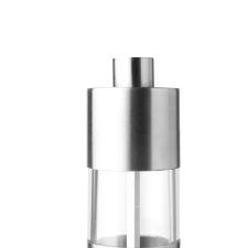 Moedor de pimenta e sal em inox e acr�lico AdHoc Classic 13cm prata