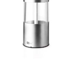 Moedor de pimenta e sal em inox e acr�lico AdHoc Classic 13cm prata