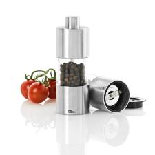 Moedor de pimenta e sal em inox e acr�lico AdHoc Classic 13cm prata