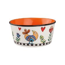 Bowl em new bone china Egan Cocorico 460ml laranja