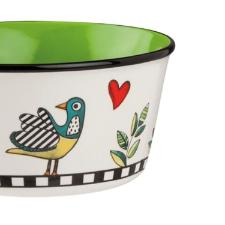 Bowl em new bone china Egan Cocorico 460ml verde