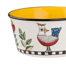 Bowl em new bone china Egan Cocorico 460ml amarelo