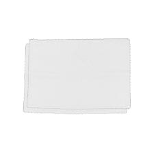 Jogo de lugar americano L'Hermitage Cotton 2 pe�as cinza 33x48cm, em tecido de alta qualidade para mesa posta