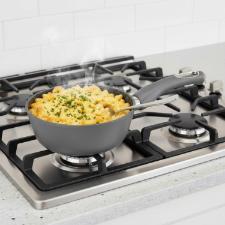 Panela em alum�nio e tampa Bialetti Petravera Plus 16cm cinza