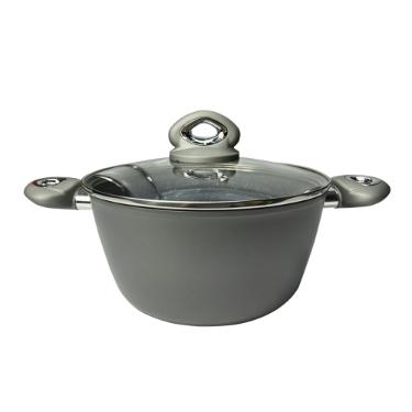 Ca�arola em alum�nio Bialetti Petravera Plus 20cm: Antiaderente mineral e alto desempenho