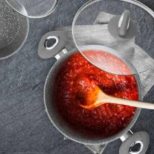 Ca�arola em alum�nio Bialetti Petravera Plus 20cm: Antiaderente mineral e alto desempenho