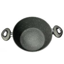 Ca�arola em alum�nio e tampa Bialetti Petravera Plus 24cm cinza