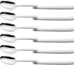 Conjunto com 6 Colheres Zwilling para Latte Macchiato-Dinner em A�o Inoxid�vel para Servir com Eleg�ncia