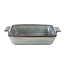 Travessa retangular em cer�mica L'Hermitage Jade 2 litros verde