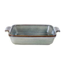 Travessa retangular em cer�mica L'Hermitage Jade 1,1 litro verde