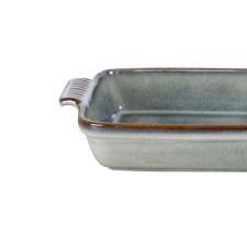 Travessa retangular em cer�mica L'Hermitage Jade 1,1 litro verde
